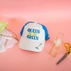 Pavilion Gift Company - Queen of the Green - Dark Teal with White Adjustable Hat - Hats - 4 of 4