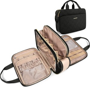 Toiletry Bag for Women, Large Toiletry Bag Water-resistant Makeup Cosmetic Organizer Bag - 1 of 4