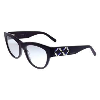 Swarovski  081 Womens Cat-eye Eyeglasses Burgundy 53mm