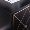 Marradi Media Console w/ Storage  - MS1111956 - Black - SEI - 3 of 4
