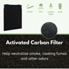 Nispira HEPA Filter with 4 Pre-Carbon Filters for Whirlpool Whispure Air Purifier Models AP25030K, APR25530L, APR25130L, Part #1183051K, 2 Sets - 4 of 4