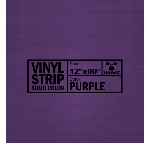 Moose Supply PVC Vinyl Patch Strip for Inflatable Bounce House Repair Commercial Grade, Purple, 12 x 60