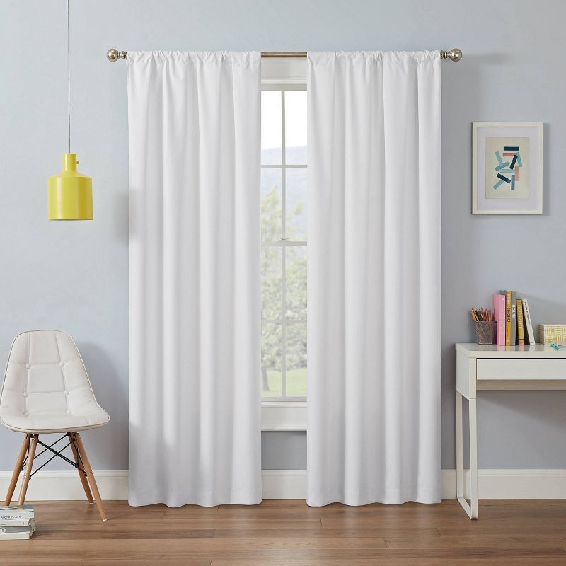 42" Kenna Blackout Thermaback Curtain Panel - Eclipse My Scene, 1 of 15