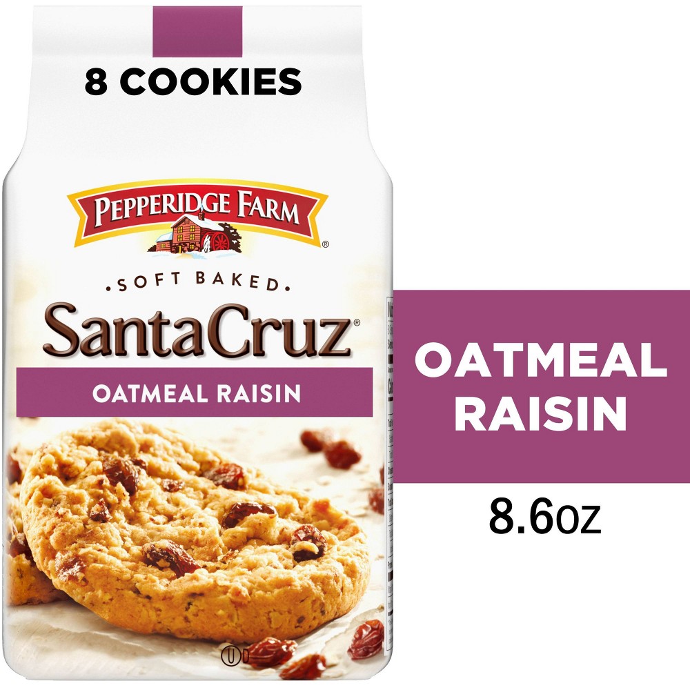 UPC 014100078845 product image for Pepperidge Farm Santa Cruz Soft Baked Oatmeal Raisin Cookies - 8.6oz | upcitemdb.com