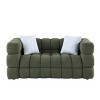 NicBex Couch for Living Room 62.2" Tufted Cloud Couch Sofa Boucle Sofa Couch 2 Seater Comfy Couch Modern Upholstered with 2 Pillows - 3 of 4