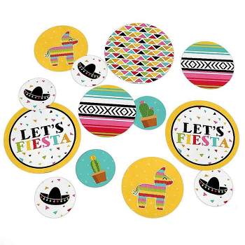 JeVenis 45 PCS Mexican Party Plates and Napkins Sets Lets Fiesta Banner Mexican  Party Supplies Fiesta Party Decoration Mexican Party Favors – TopToy