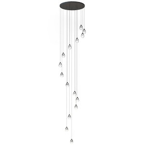 ET2 Lighting Dewdrop 15 - Light Pendant in  Black - 1 of 3