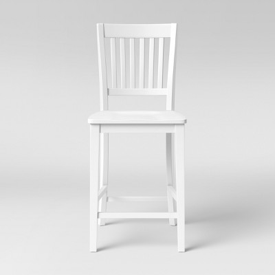 folding white stool