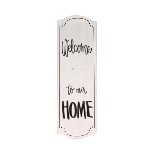 Transpac MDF/Fabric Interchangeable Porch Sign Home Decorations Spring - 1 of 1