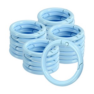 Unique Bargains Metal Spring O Rings Zinc Alloy Durable Multipurpose Lightweight Buckle - 1 of 4