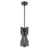 Livex Lighting Acra 3 - Light Pendant in  Black Chrome - 3 of 4