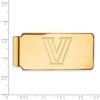 Black Bow Jewelry 10k Yellow Gold Villanova Wildcats NCAA Money Clip - 2 of 3