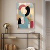Art Remedy Glam Brooch of Gold Contemporary Shapes Abstract Wall Art Framed - 2 of 4