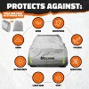Mockins 150D Oxford Polyester Sedan Car Cover (190"x75"x72") - 4 of 4