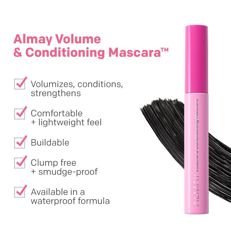 Almay Volume & Conditioning Mascara - 0.24 fl oz, 5 of 8