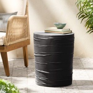 Vynxaria Outdoor  BIRCH 16 MGO SIDE TABLE All Weather small Coffee Table for Garden Yard Patio Deck Balcony Shed Front Porch - 1 of 4