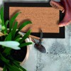 Evideco French Home Goods Sheltered Front Door Mat Coir Coco Fibers Rug 24x13 - 2 of 4