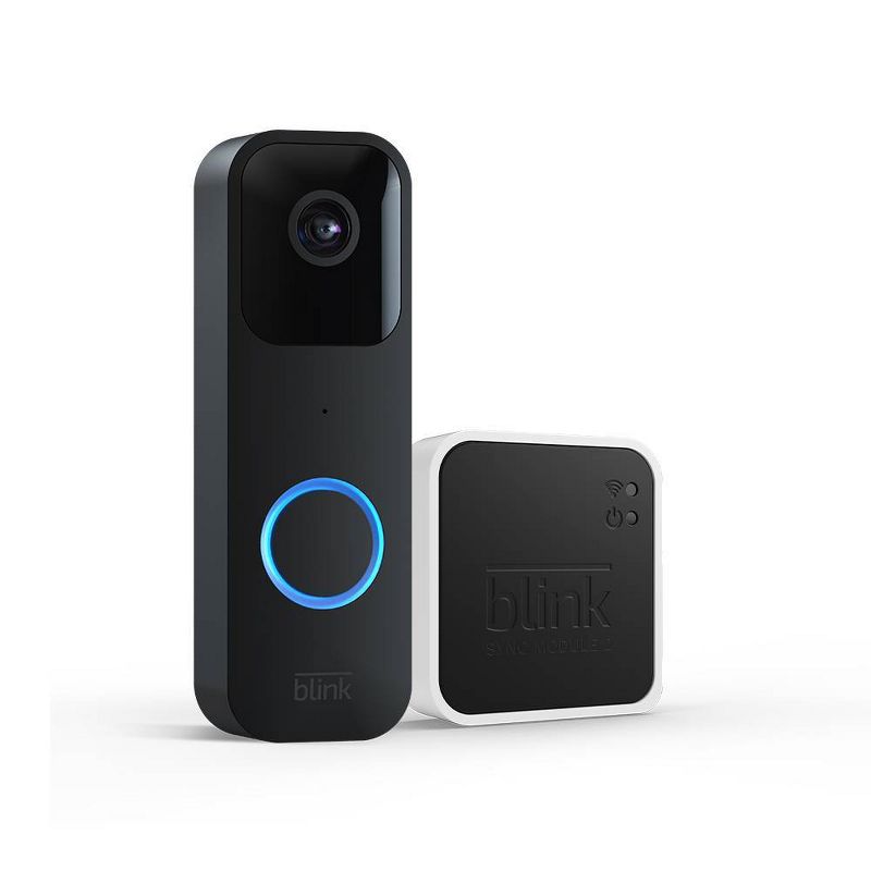 Amazon Blink Video Doorbell and Sync Module, 1 of 7