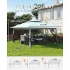 Gazebo Tent 13x13 Pop Up Instant Canopy Tent with 4 Sand Bags & Mosquito Netting for Backyard Garden Patio, Height Adjustable - 2 of 4