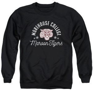 Morehouse College Official Maroon Tigers Adult Crewneck Sweatshirt - 1 of 4