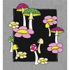 Mushrooms & Flowers Adult Crew Neck Short Sleee Tee - 2 of 2