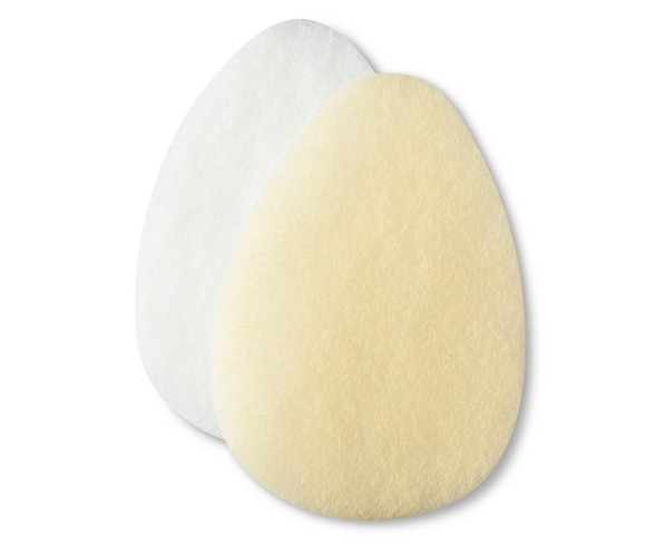 The Bathery Dual-sided Facial Sponges (2ct)