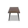 Jennifer Taylor Home Capri 59-90.5" Solid Oak Wood 4-6 Seat Extendable Leaf Dining Table - 3 of 4
