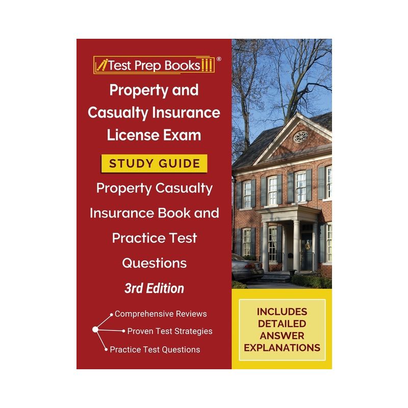 Property and Casualty Insurance License Exam Study Guide 2024-2025 - by  Tpb Publishing (Paperback), 1 of 2