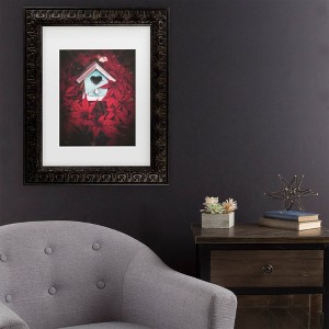 Trademark Fine Art Philippe Sainte Laudy Nestled in The Red Matted Framed Art - 1 of 4