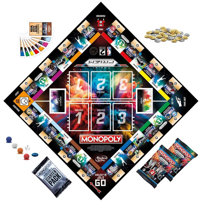 Monopoly Prizm: NBA 2nd Edition Board Game, 6 of 21