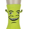 Bioworld Shrek Big Face 3D Ears Character Design Individual Toes Crew Socks Green - image 2 of 4