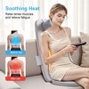 SUGIFT Massage Seat Cushion 2 Mode Full-Back Cushion with Heat - 2 of 4