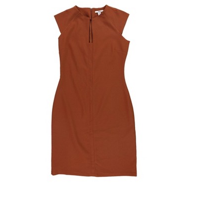 bar III Womens Solid Sheath Dress
