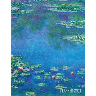 Claude Monet Daily Planner 2021 - by  Shy Panda Notebooks (Paperback)