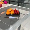 Acrylic Cutting Boards for Kitchen Counter  Clear Cutting Board with Lip Multi-Functional Transparent Chopping Board for Home Kitchen - 2 of 4