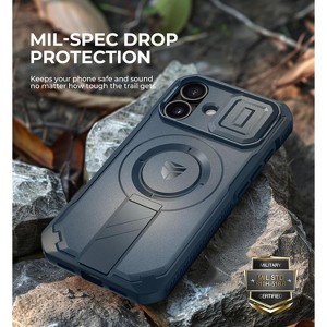 Dexnor for iPhone 16 Case with Slide Camera Cover - 1 of 3