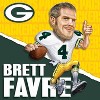 MasterPieces 100 Piece Puzzle - Green Bay Packers All-Time Greats - Brett Favre - 3 of 4