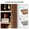 68 in 5 Tier Bookshelf, Tall Bookcase Shelf Storage Organizer, Modern Book Shelf for Bedroom - 4 of 4