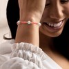 Ross-Simons 8.5-9mm Cultured Pearl and 4mm Pink Coral Bead Bracelet in 18kt Gold Over Sterling - 2 of 3