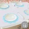Big Dot of Happiness Blue Confetti Stars - Simple Party Round Table Decorations - Paper Chargers - Place Setting For 12 - 2 of 4