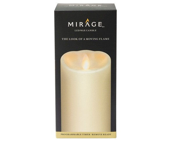 Battery Operated LED Candle Cream 3"x7" - Mirage&#174;