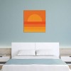Retro Geometric Sunset by Alisa Galitsyna Unframed Wall Canvas - iCanvas - 4 of 4