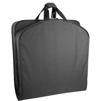 WallyBags 40" Premium Lightweight Travel Garment Bag, 40-inch in Black