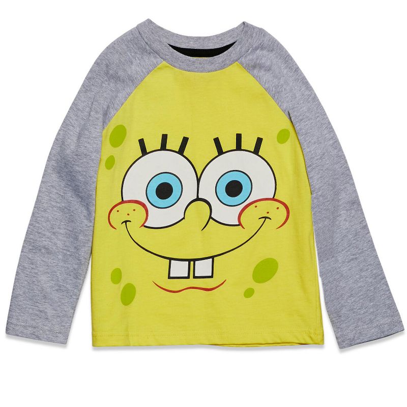 SpongeBob SquarePants Squidward Patrick 2 Pack T-Shirts Little Kid to Big Kid , 2 of 8