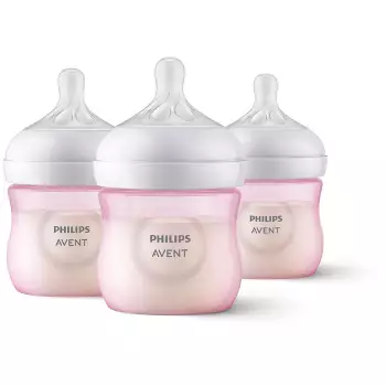 verwijzen Rijd weg munitie Philips Avent Natural Baby Bottle With Natural Response Nipple - Pink Panda  Design - 9oz/3ct : Target