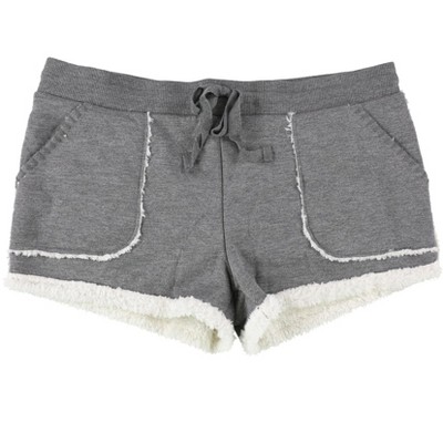 P.J. Salvage Womens Fuzzy Pajama Shorts