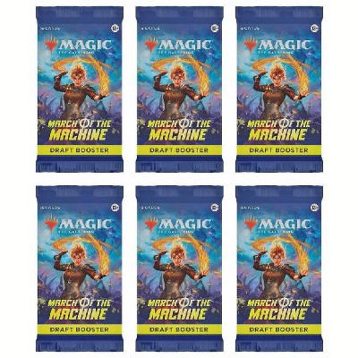 Magic the Gathering 6 Packs MTG Draft Booster Pack Lot MTG March of the Machine