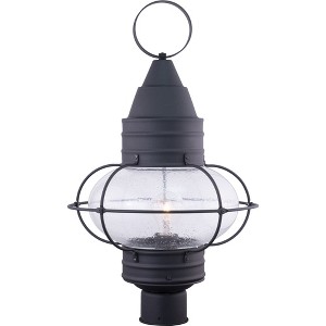 Vaxcel Chatham 1 - Light Post Light in  Textured Black - 1 of 4