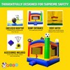Pogo Bounce House Crossover Kids Inflatable Bounce House with Blower - 4 of 4