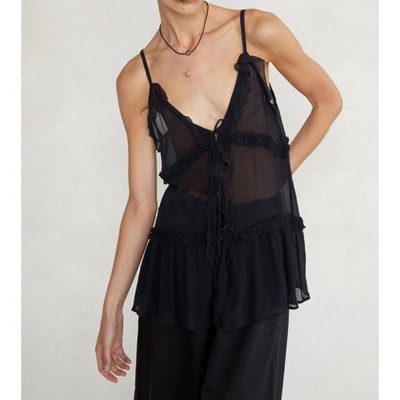 Women's Tiered Tie Cami - CHAN LUU